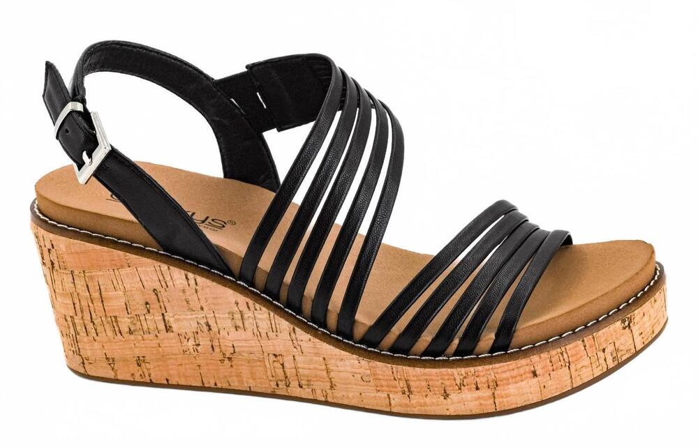 NEW CORKYS FOOTWEAR women's about last night sandals in black